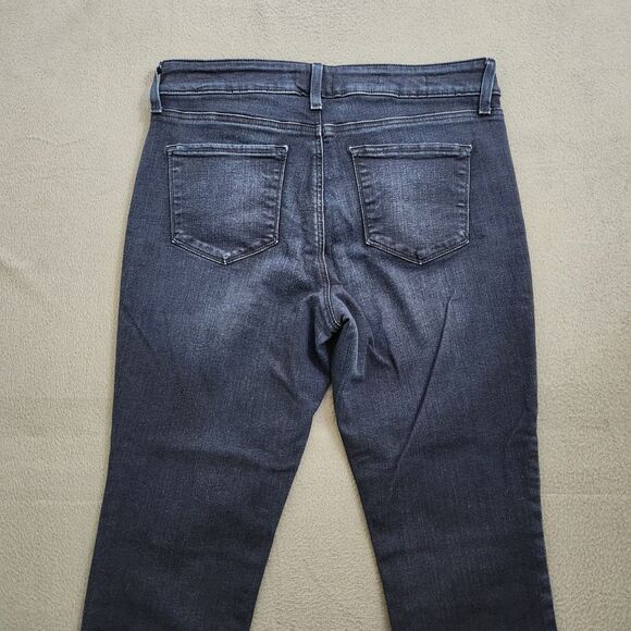 NYDJ Women 8 Dark Wash Mid Rise Ami Skinny Ankle Jeans Lift Tuck Technology - Picture 4 of 12